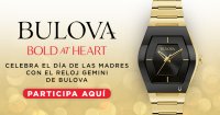 Celebra el Dia de las Madres con el Reloj Gemini de Bulova